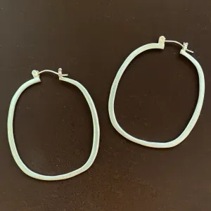 large square hoop earrings