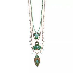 Lea Necklace in Grassland Set