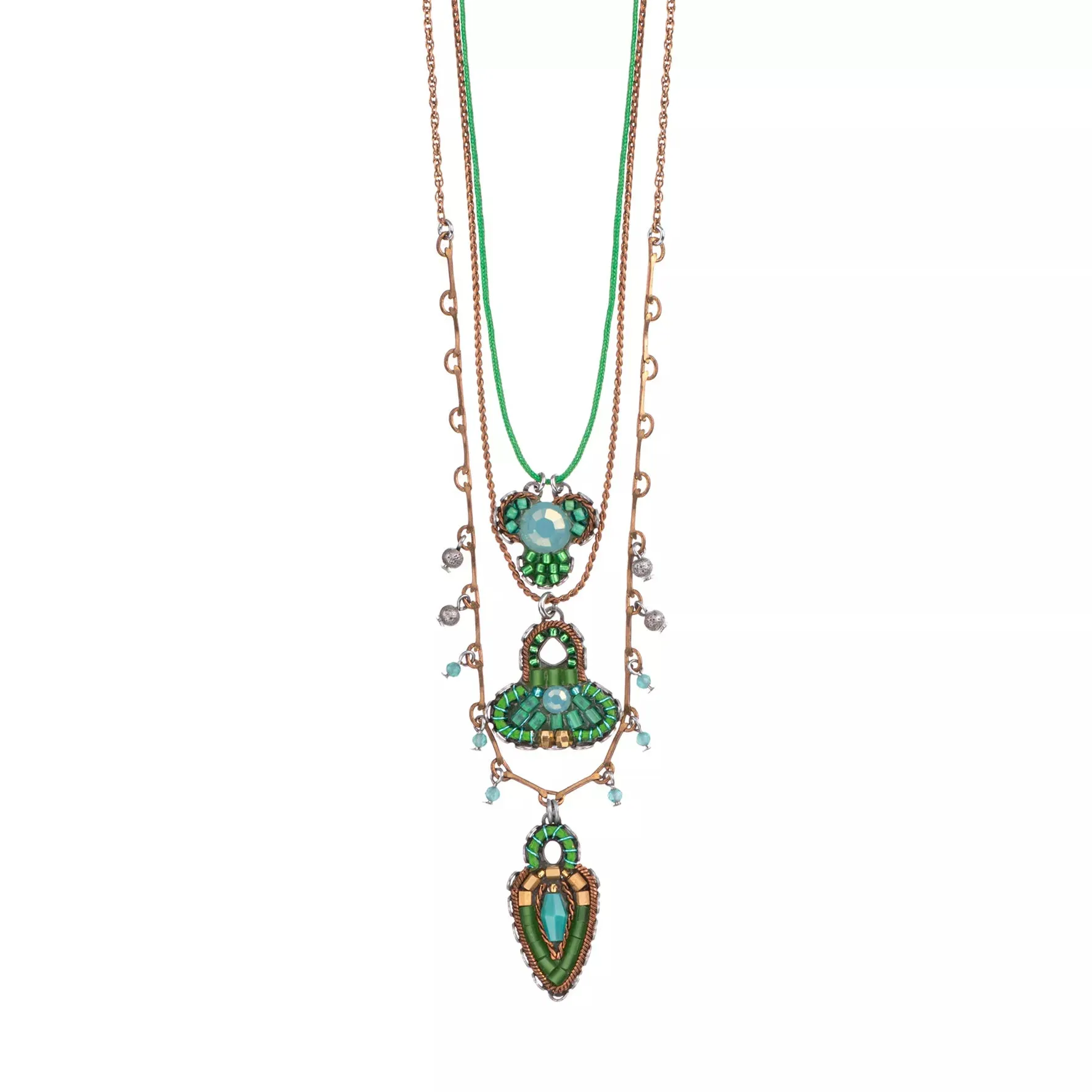 Lea Necklace in Grassland Set