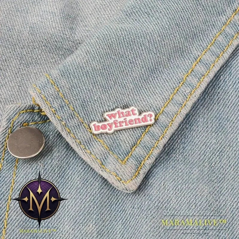 Letters Pins Fashion Brooches