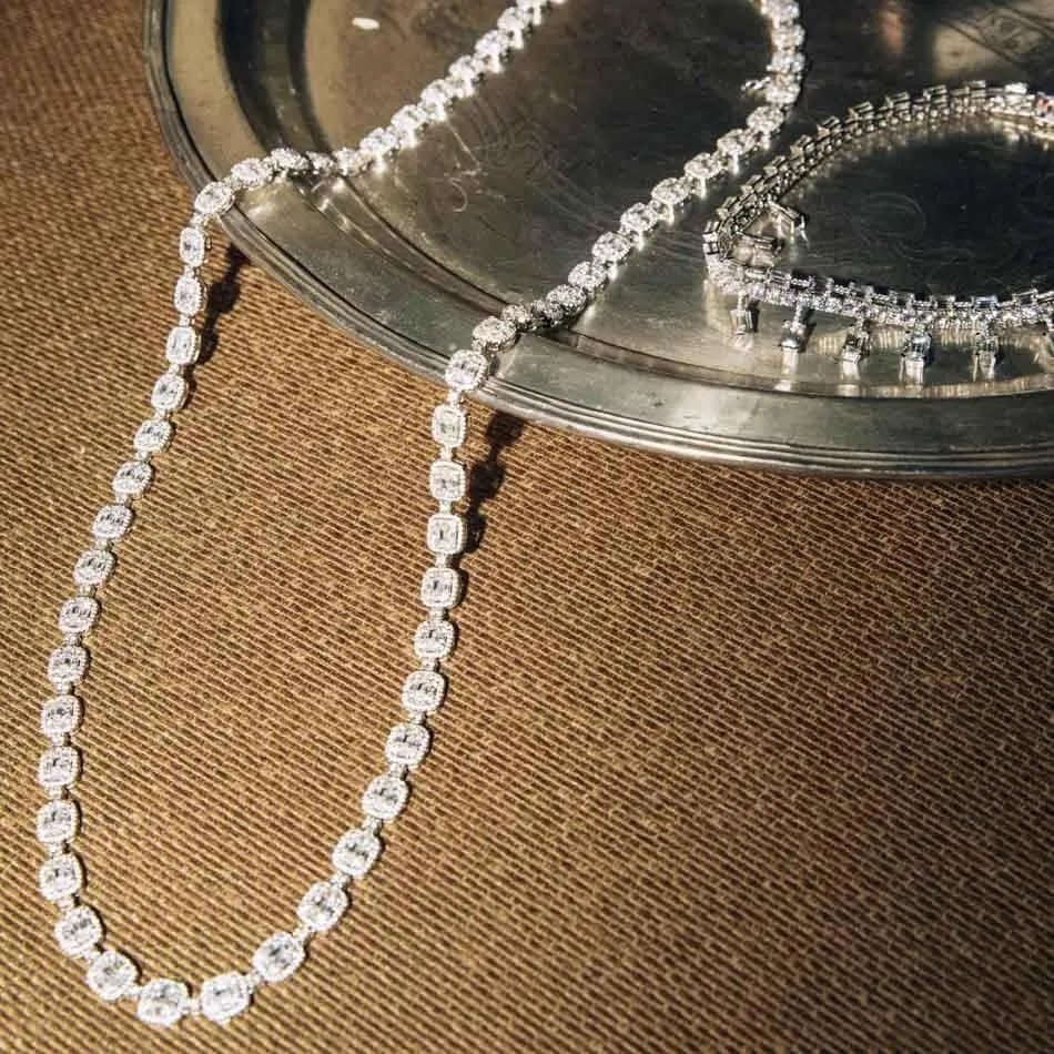 Long Chain Silver Sautoir Mimi