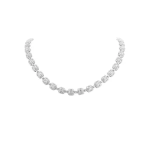 Long Chain Silver Sautoir Mimi