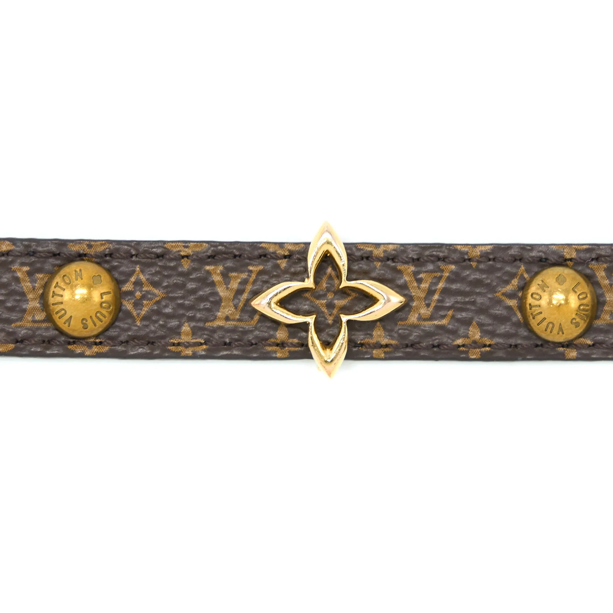 Louis Vuitton Blooming Bracelet Monogram Canvas GHW