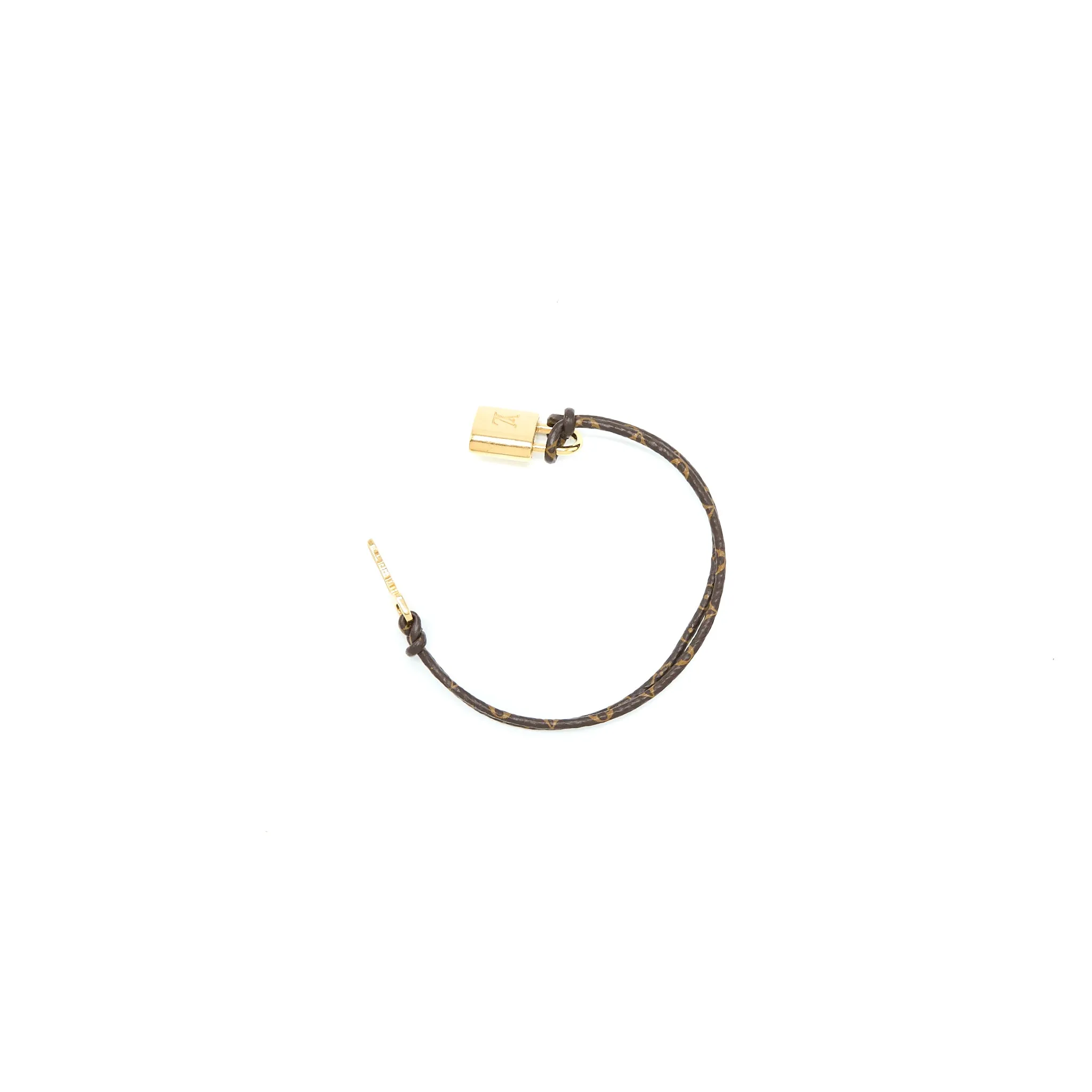 Louis Vuitton LV Padlock Bracelet GHW