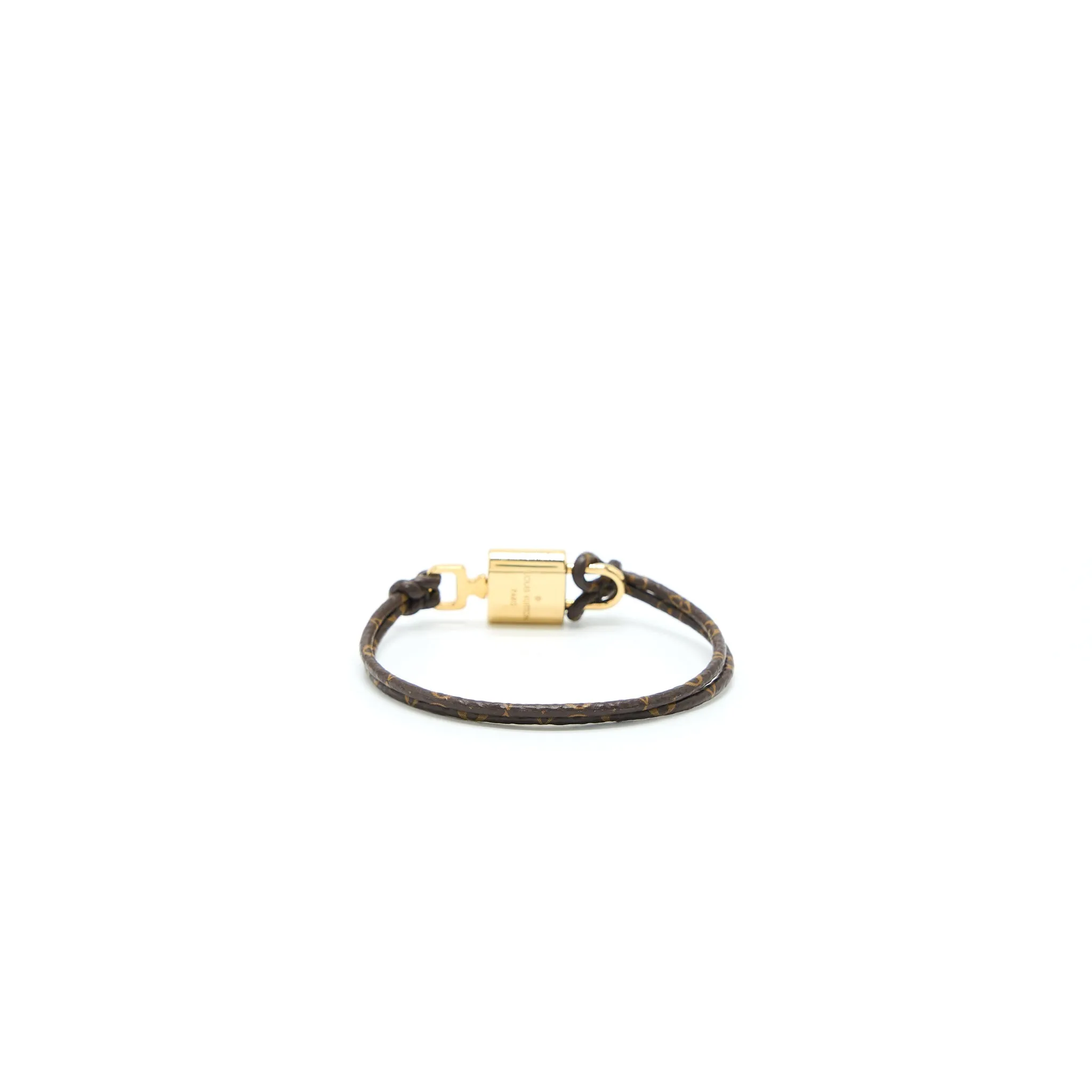 Louis Vuitton LV Padlock Bracelet GHW