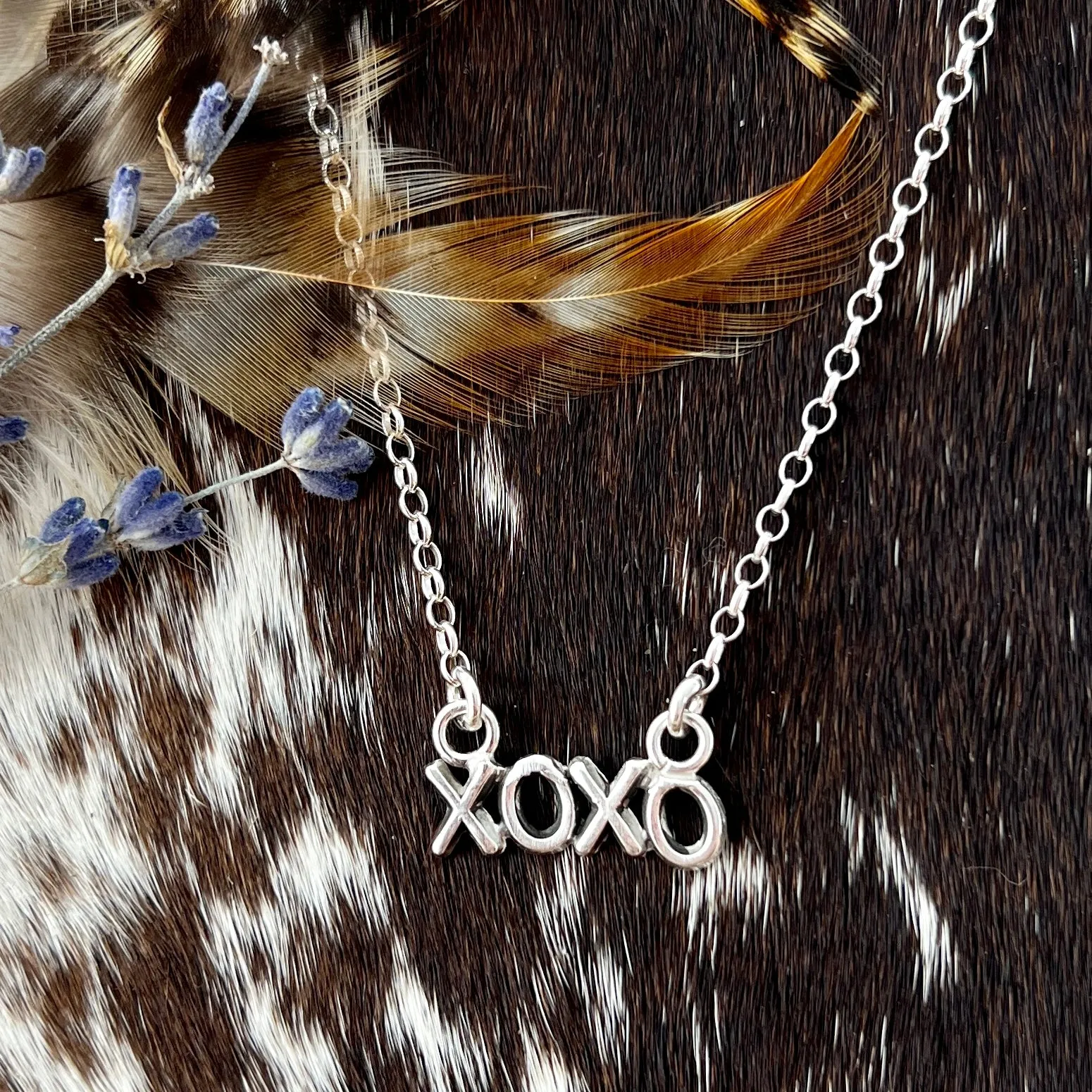 Love Quotes sterling silver necklace
