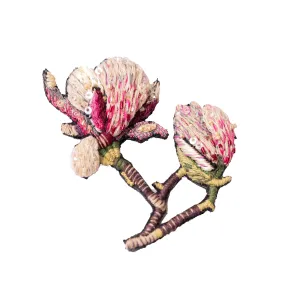 magnolia brooch