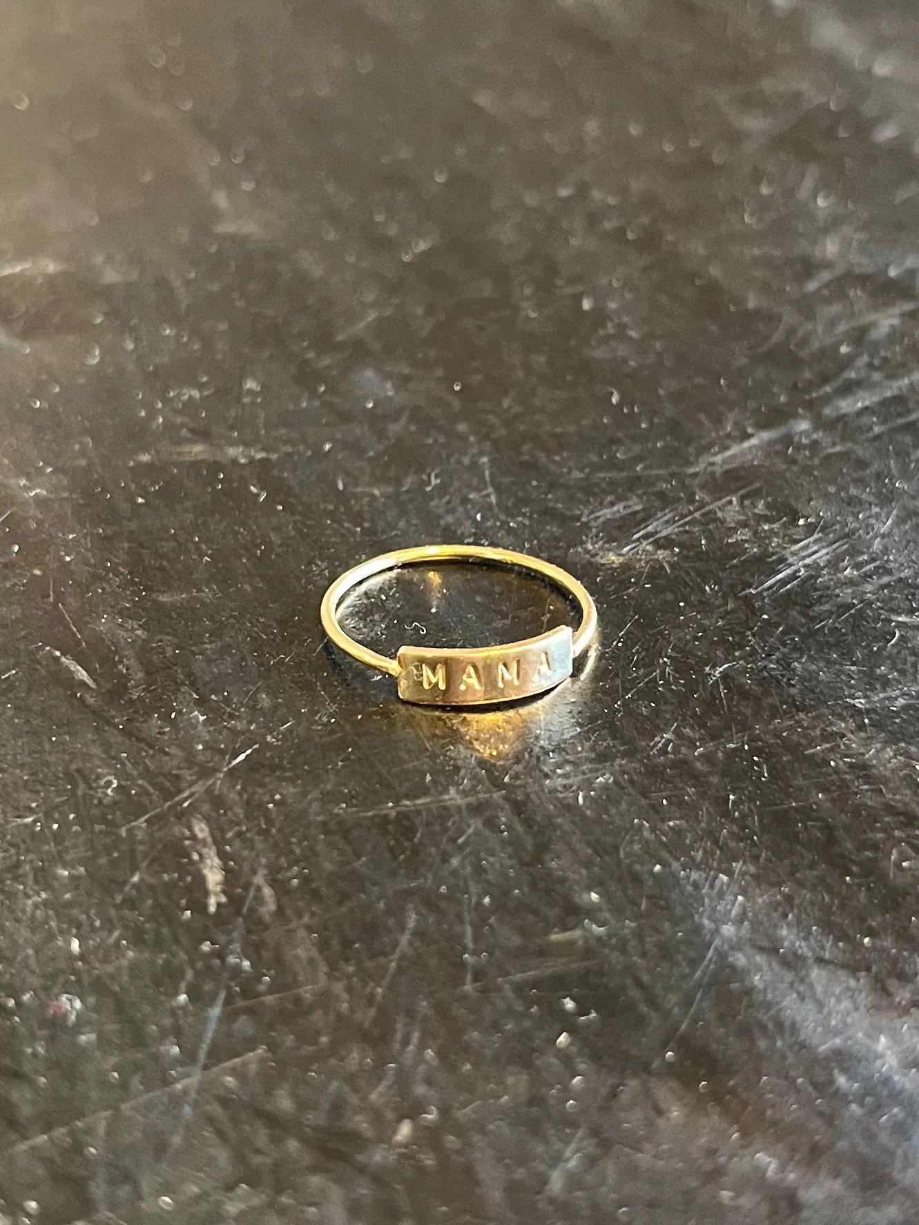 MAMA Ring- Gold