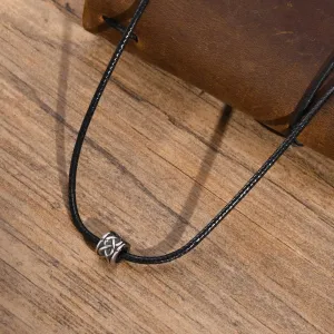 Men Waterproof Stainless Steel Celtic Knot Charm Necklaces