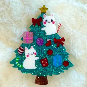 Meowy & Bright - Brooch - Set of 2