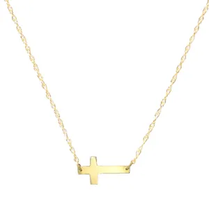 Metal Cross Necklace