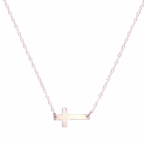 Metal Cross Necklace