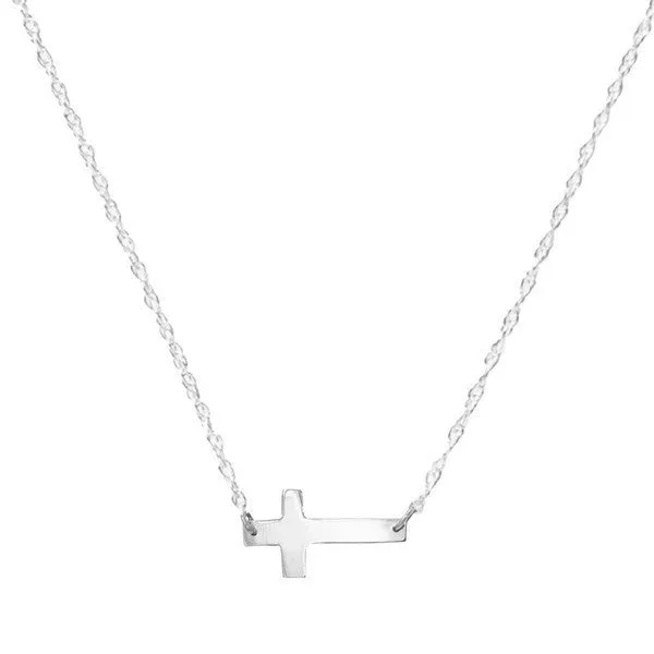 Metal Cross Necklace