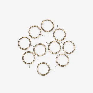 Metal Rings 25mm Antique Brass