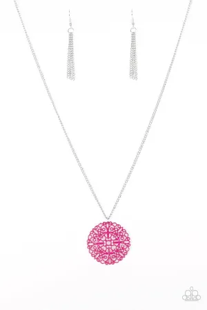Midsummer Musical Pink Paparazzi Necklace