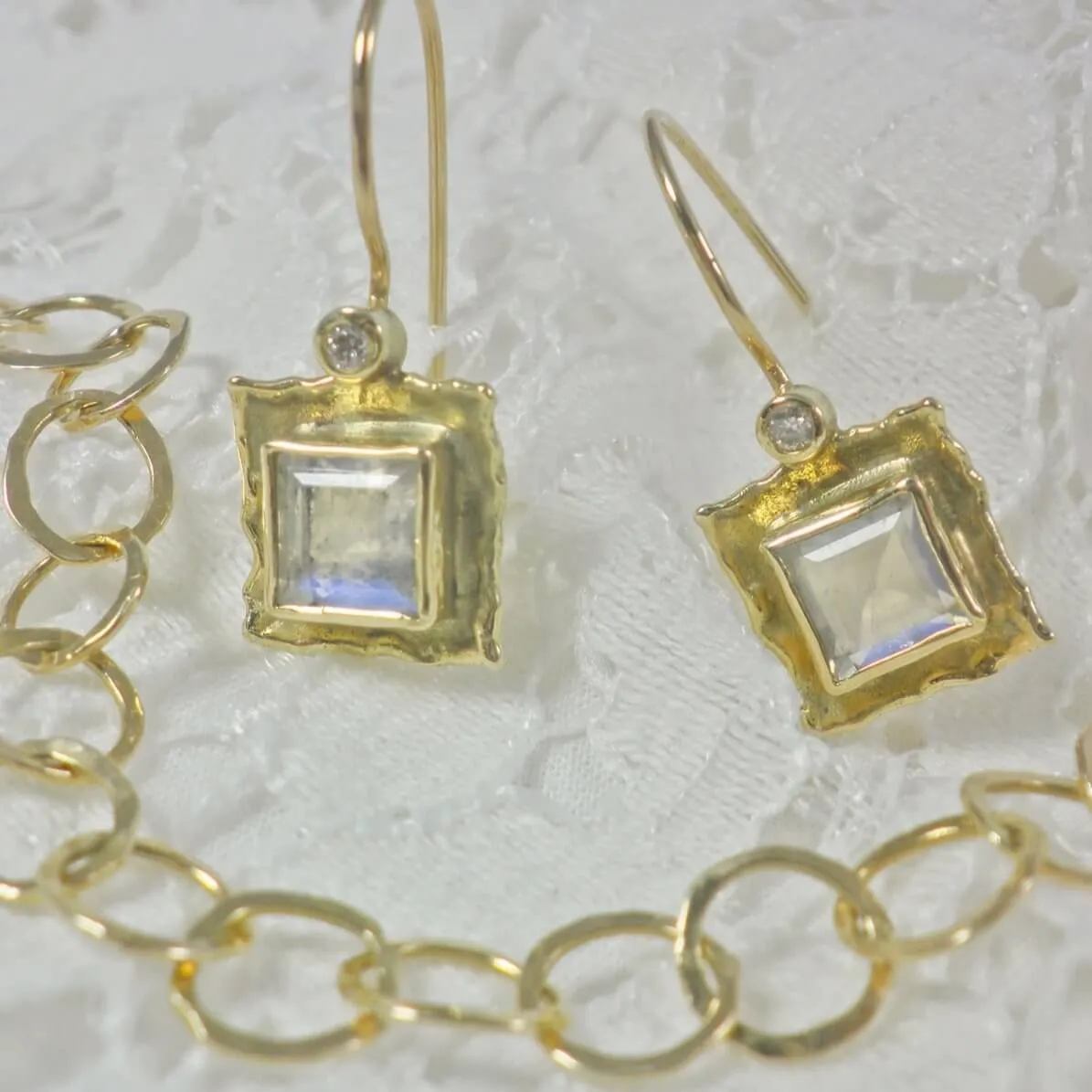 Moonstone Earrings