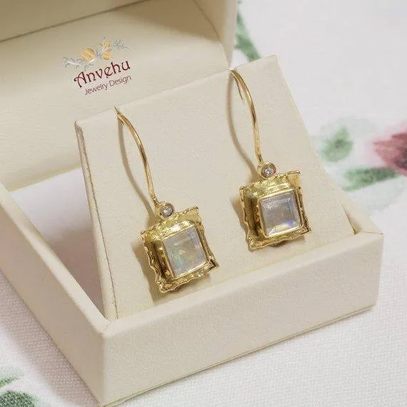 Moonstone Earrings