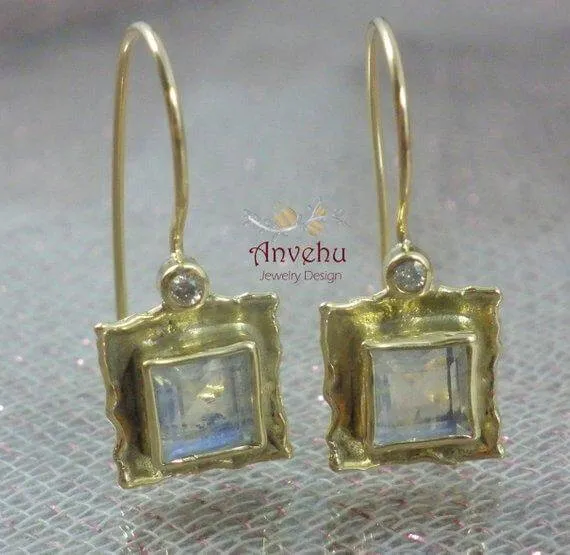 Moonstone Earrings