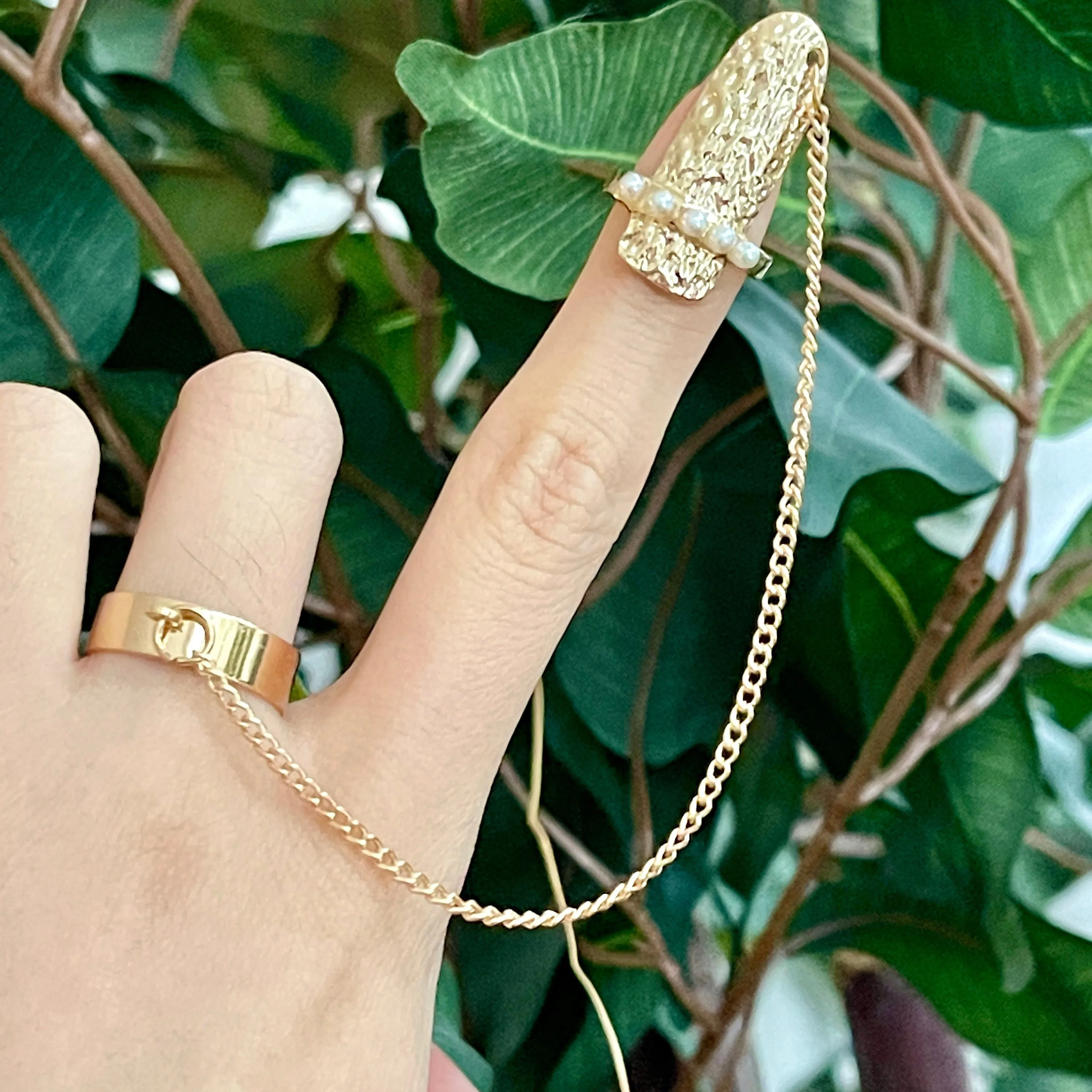 Nail Art Jewelry Ring