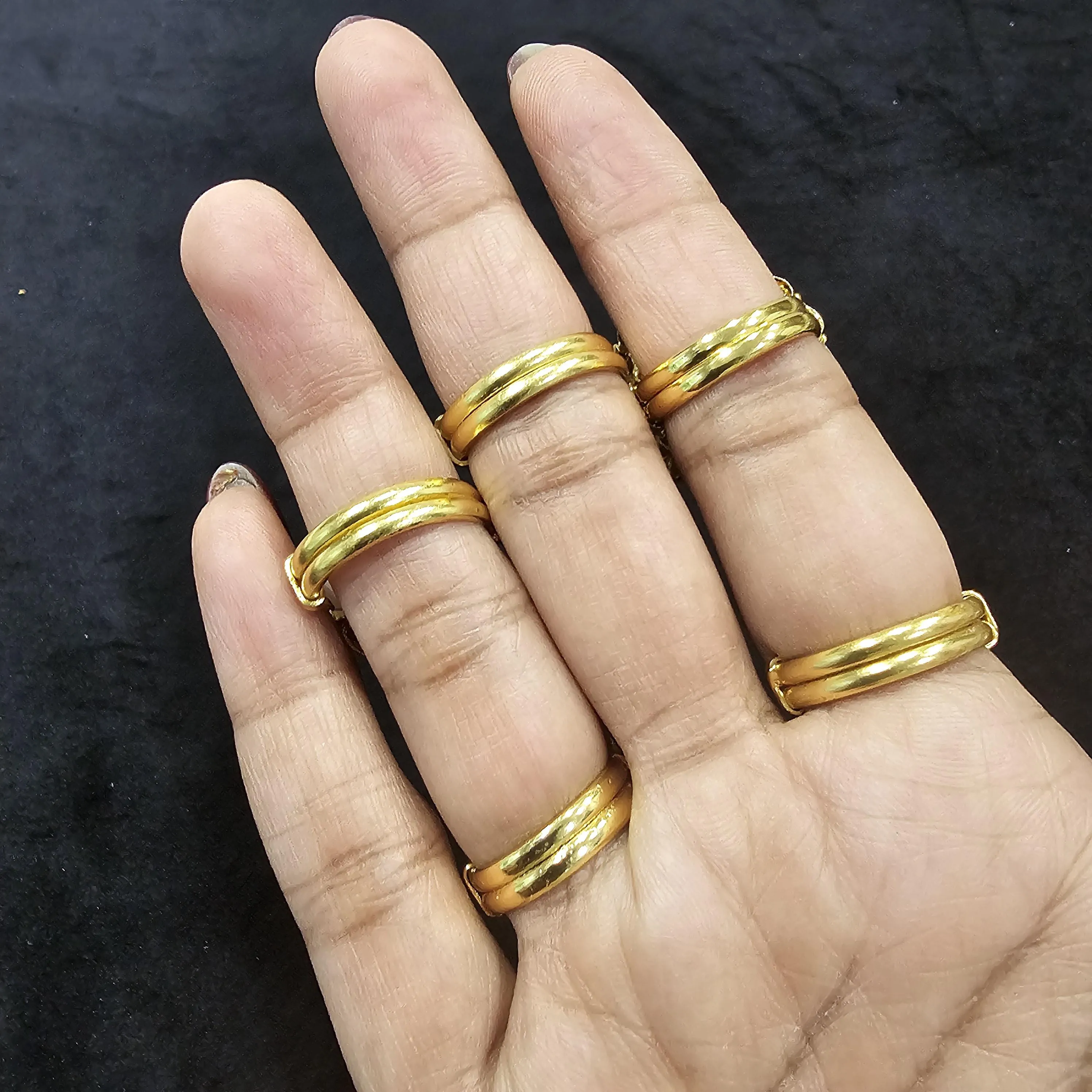 Nakshi Adjustable rings