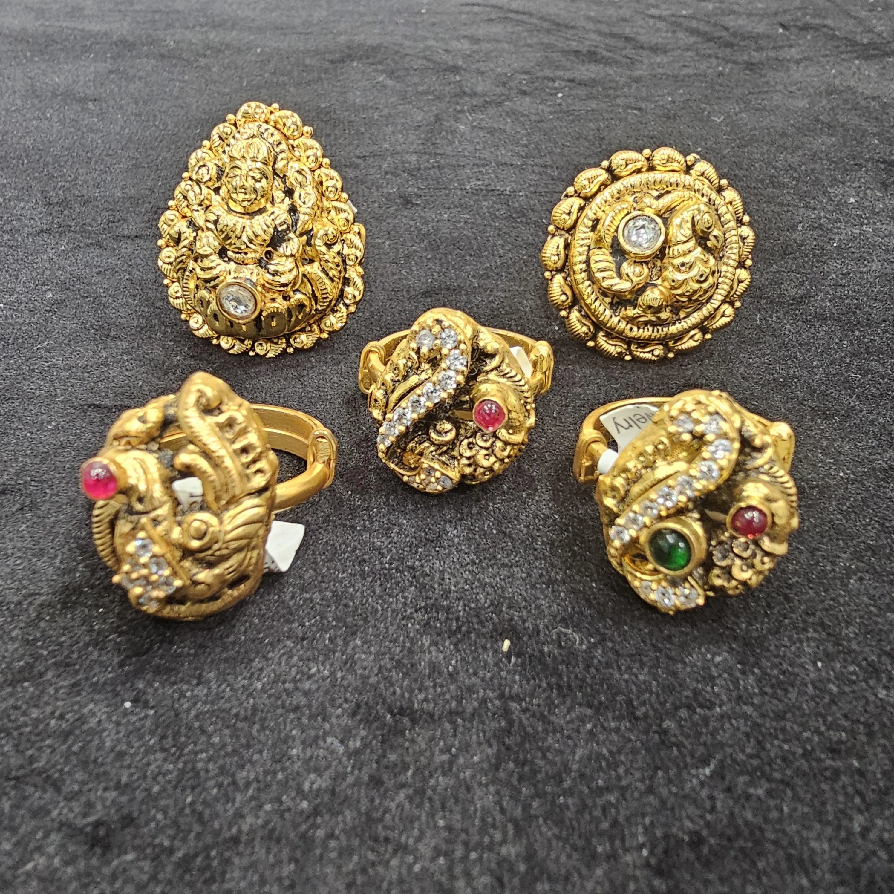 Nakshi Adjustable rings