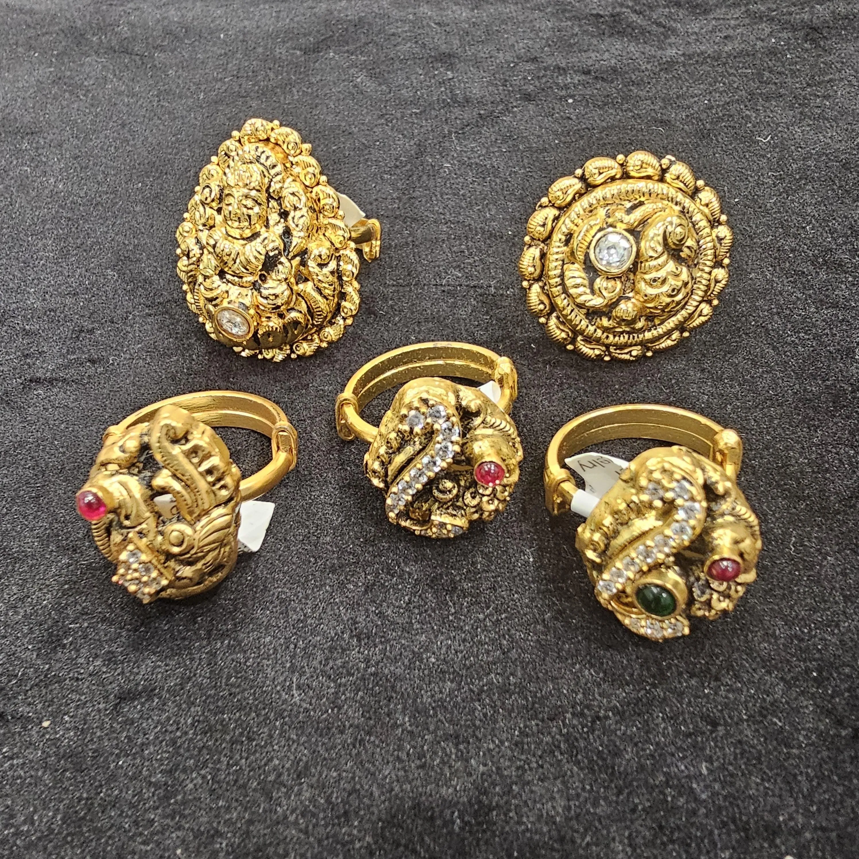 Nakshi Adjustable rings