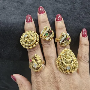 Nakshi Adjustable rings
