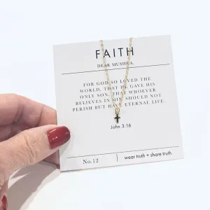 Necklace "Faith"