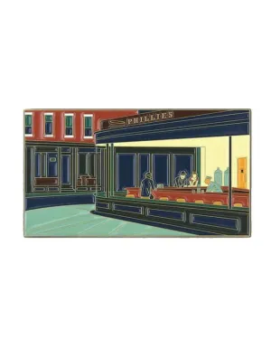 Nighthawks Enamel Pin