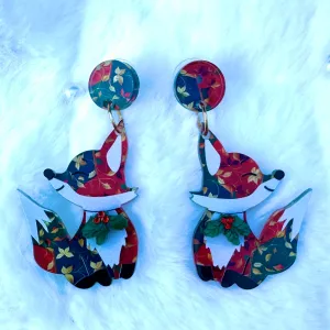 Noel the fox 🦊 - earrings - Set of 2