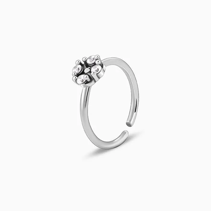 Oxidised Silver Shefali Toe Rings