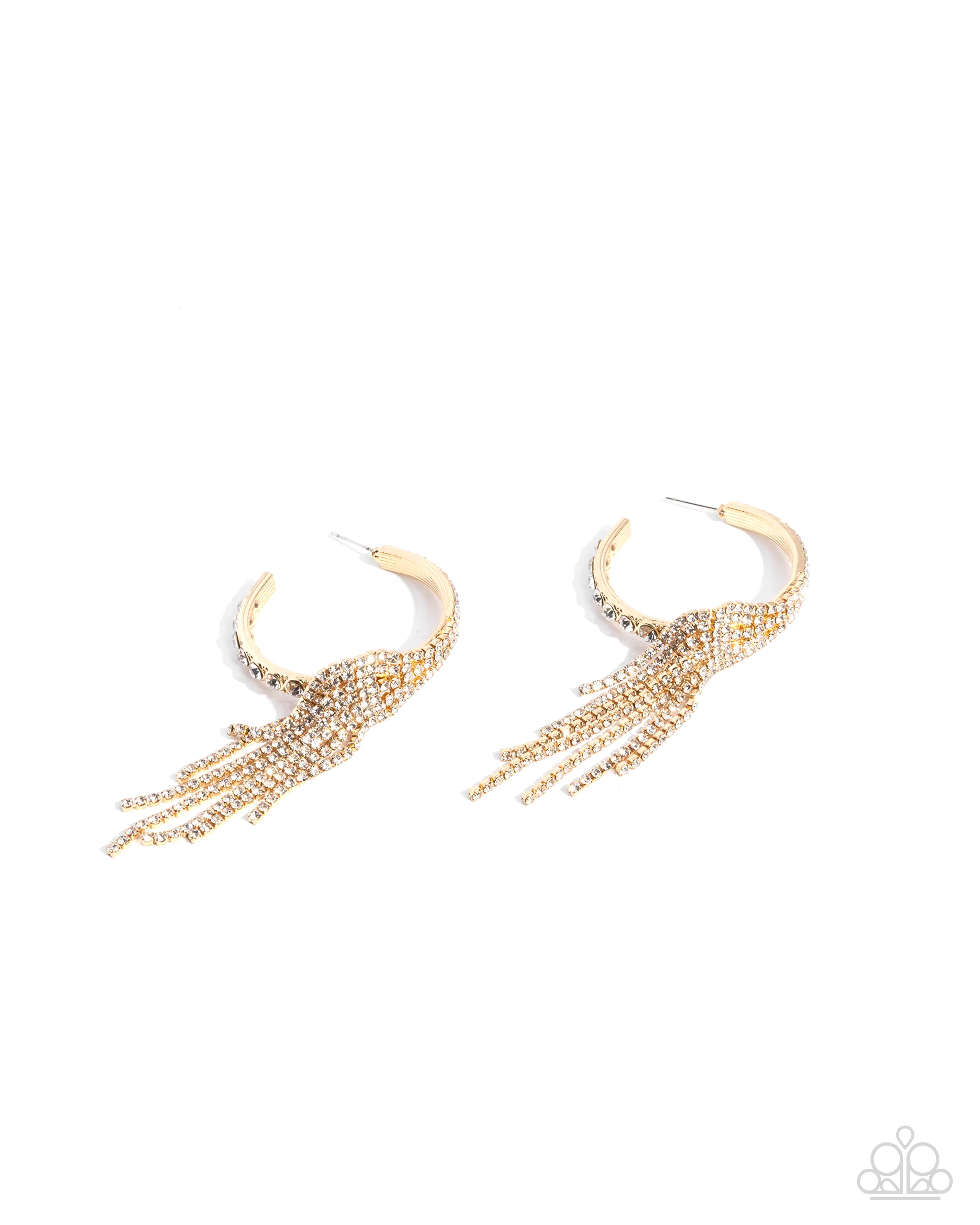 Paparazzi Jaw-Dropping Jubilee - Gold Earrings
