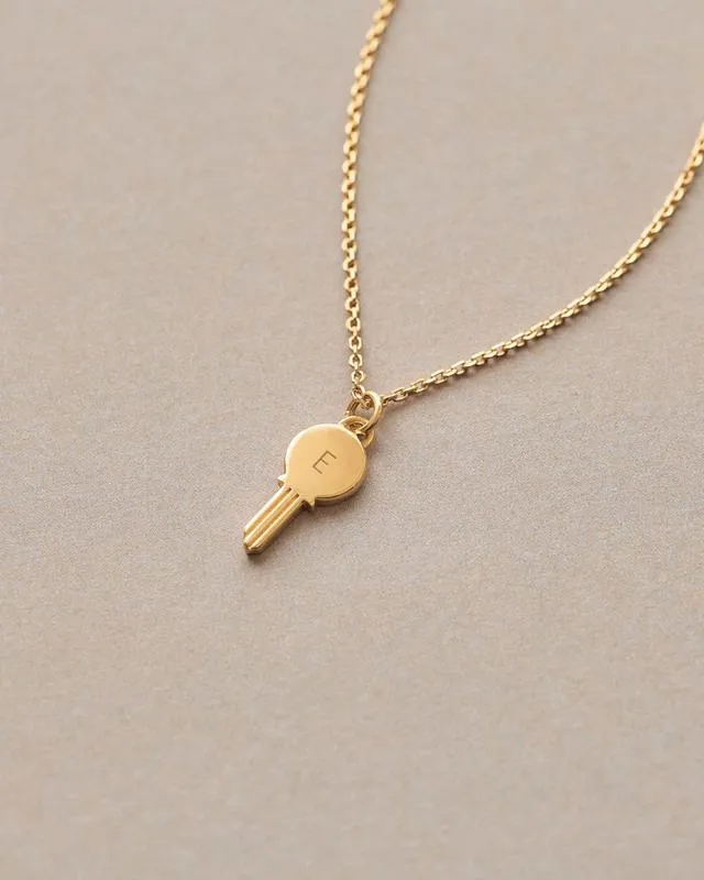 PDPAOLA Engrave Me Eternum Gold Necklace