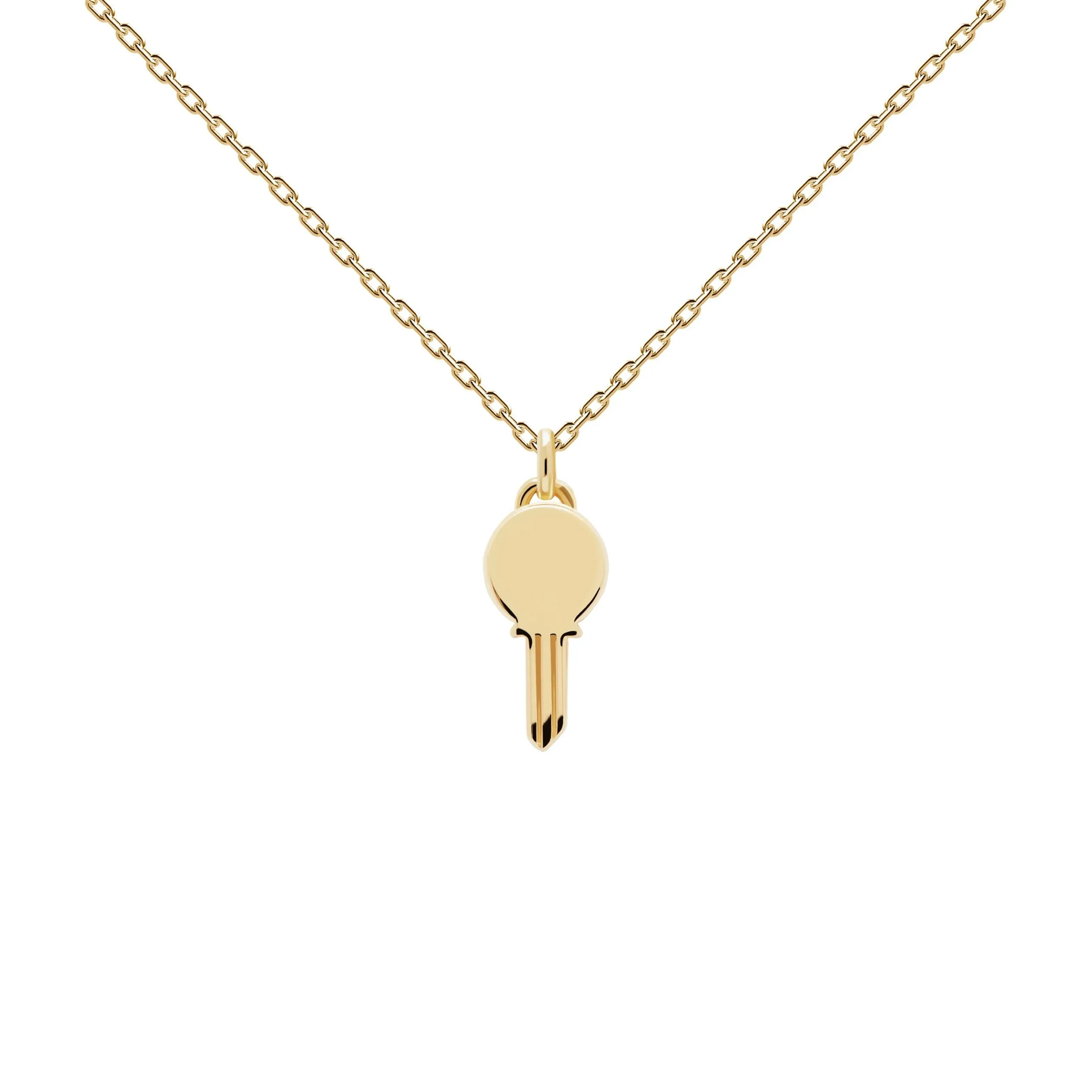 PDPAOLA Engrave Me Eternum Gold Necklace