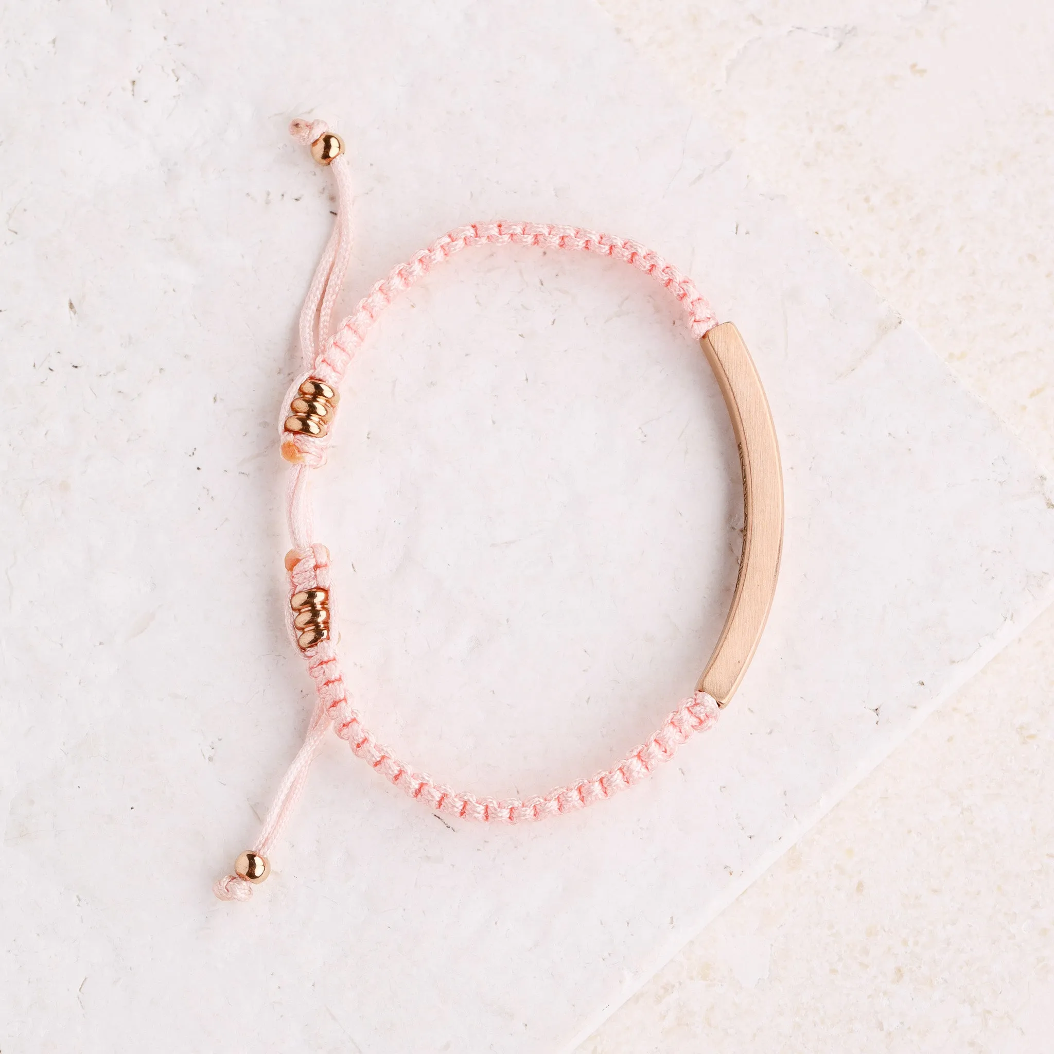 POSITIVE MIND - POSITIVE LIFE - POSITIVE VIBES ROPE BRACELET