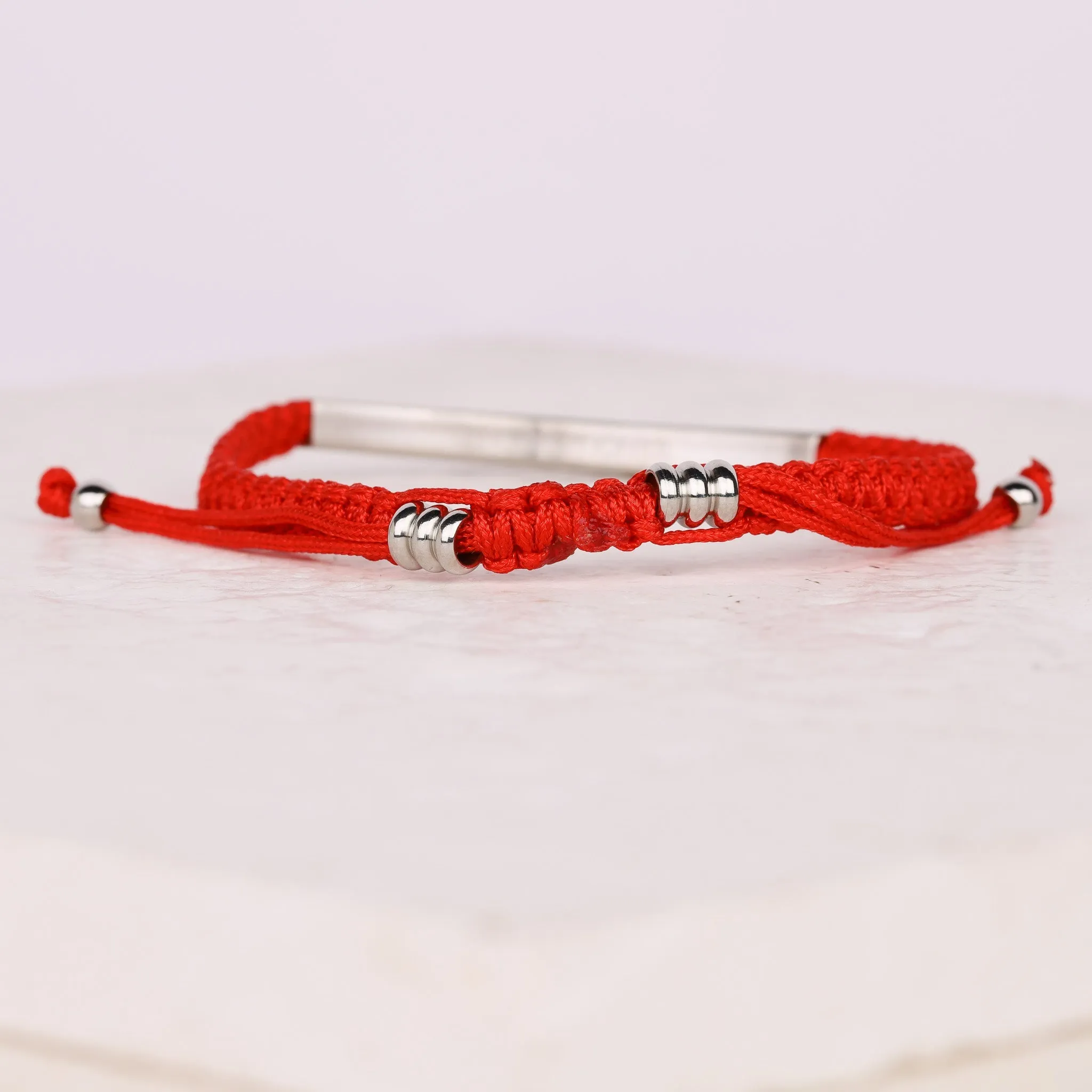 POSITIVE MIND - POSITIVE LIFE - POSITIVE VIBES ROPE BRACELET