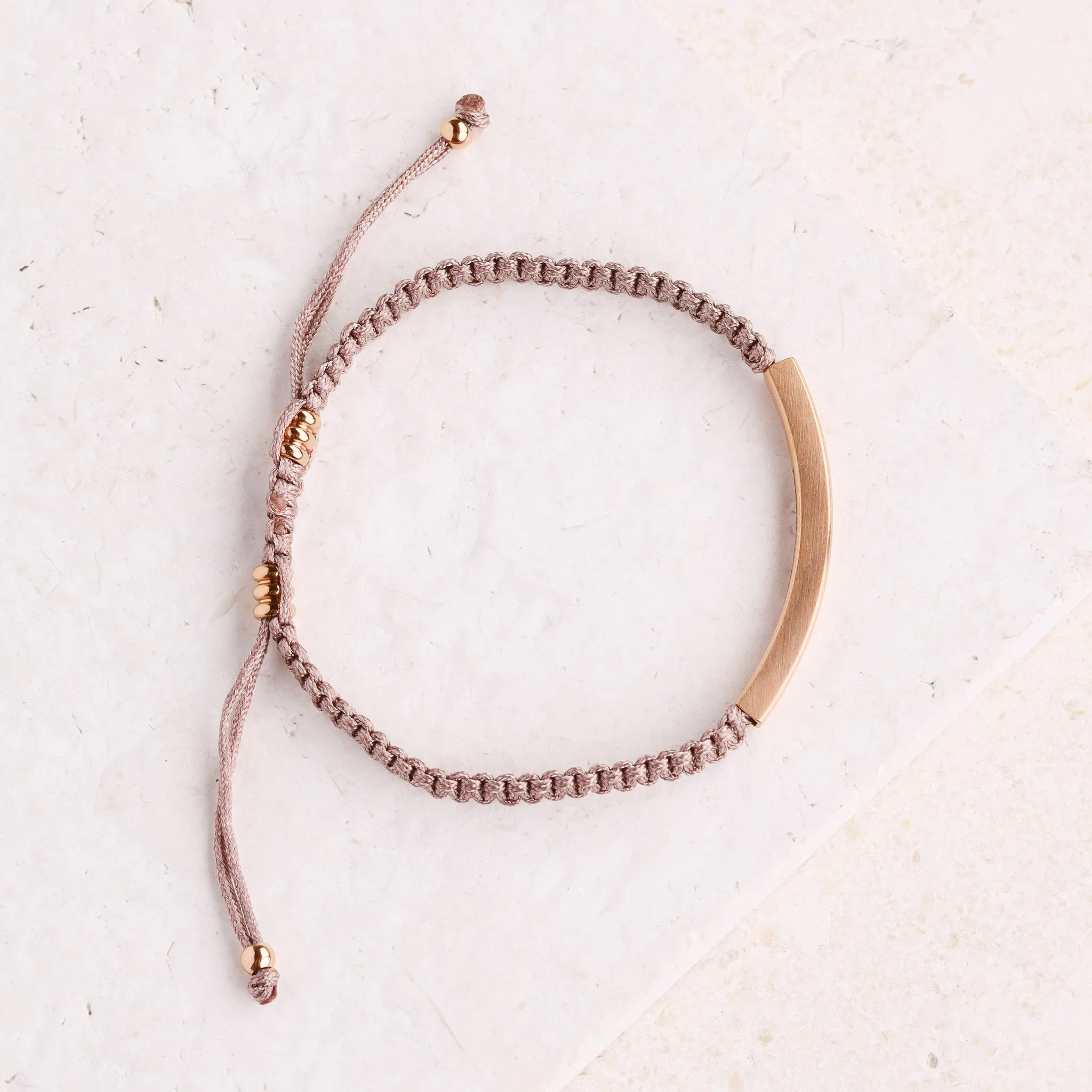 POSITIVE MIND - POSITIVE LIFE - POSITIVE VIBES ROPE BRACELET