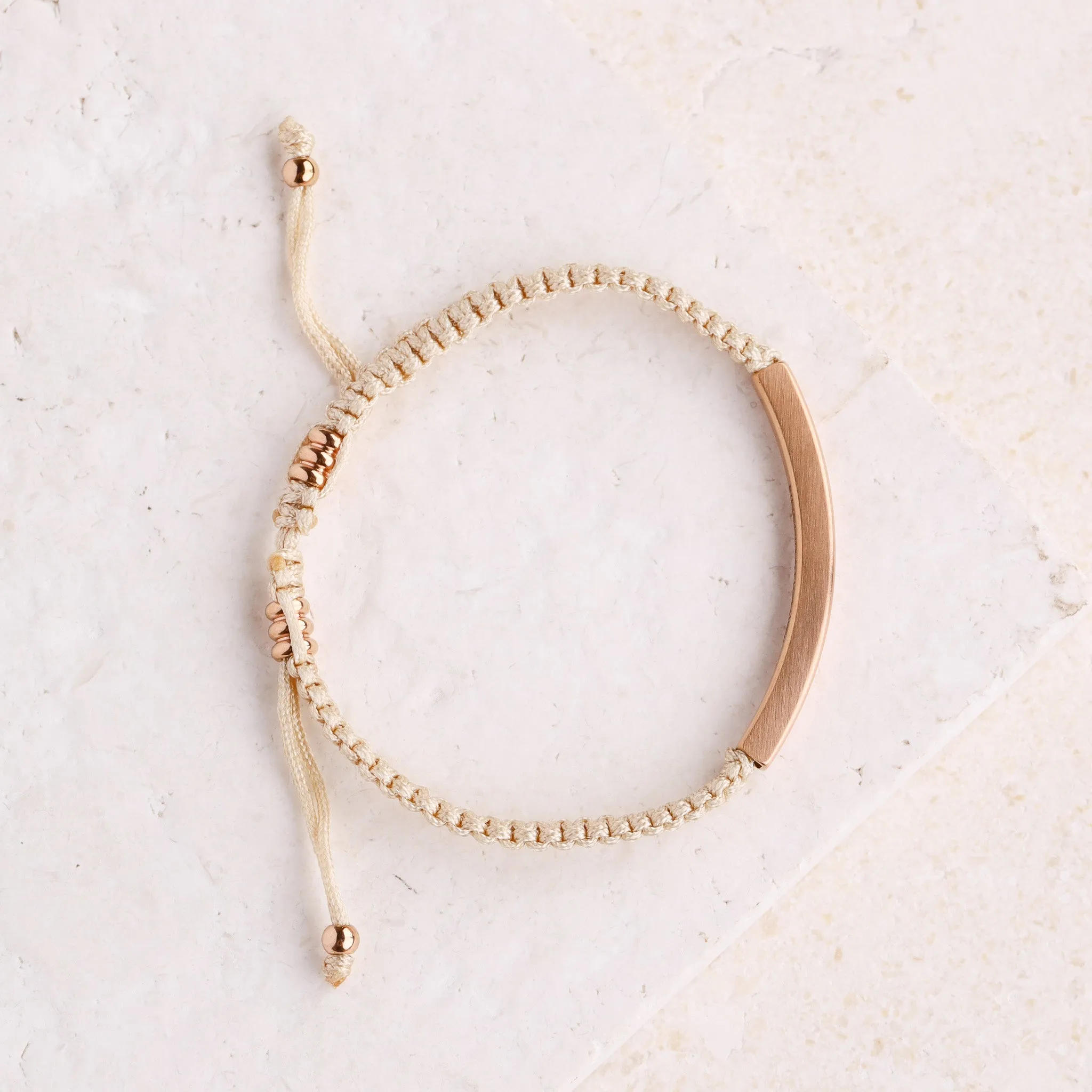 POSITIVE MIND - POSITIVE LIFE - POSITIVE VIBES ROPE BRACELET