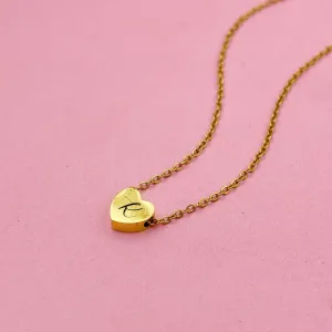 *PRE-ORDER Lazer Engraved 3D Heart Necklace