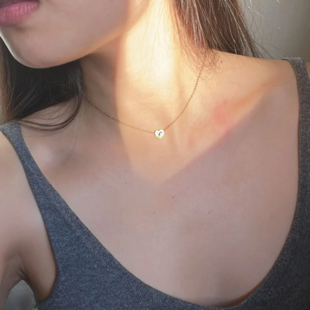 *PRE-ORDER Lazer Engraved 3D Heart Necklace