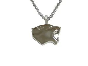 Puma Wild Cat Pendant Necklace