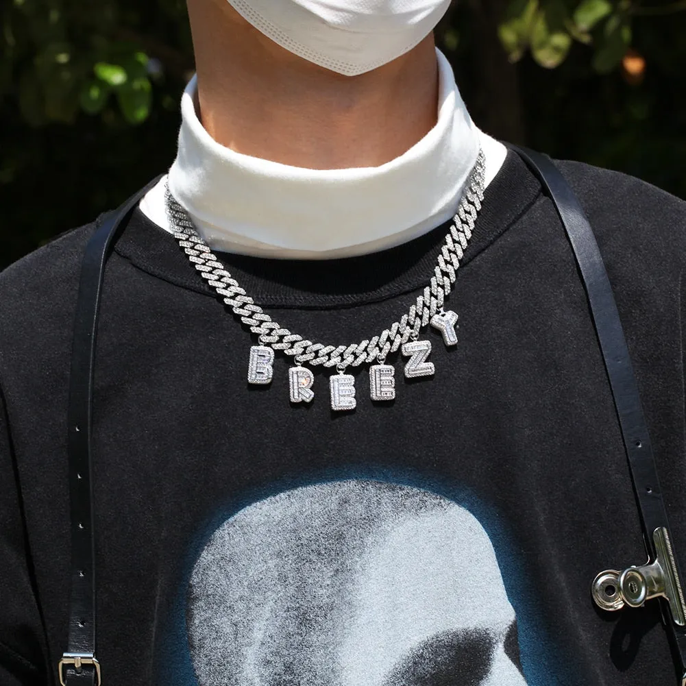 "Bling" Cuban Link Custom Necklace