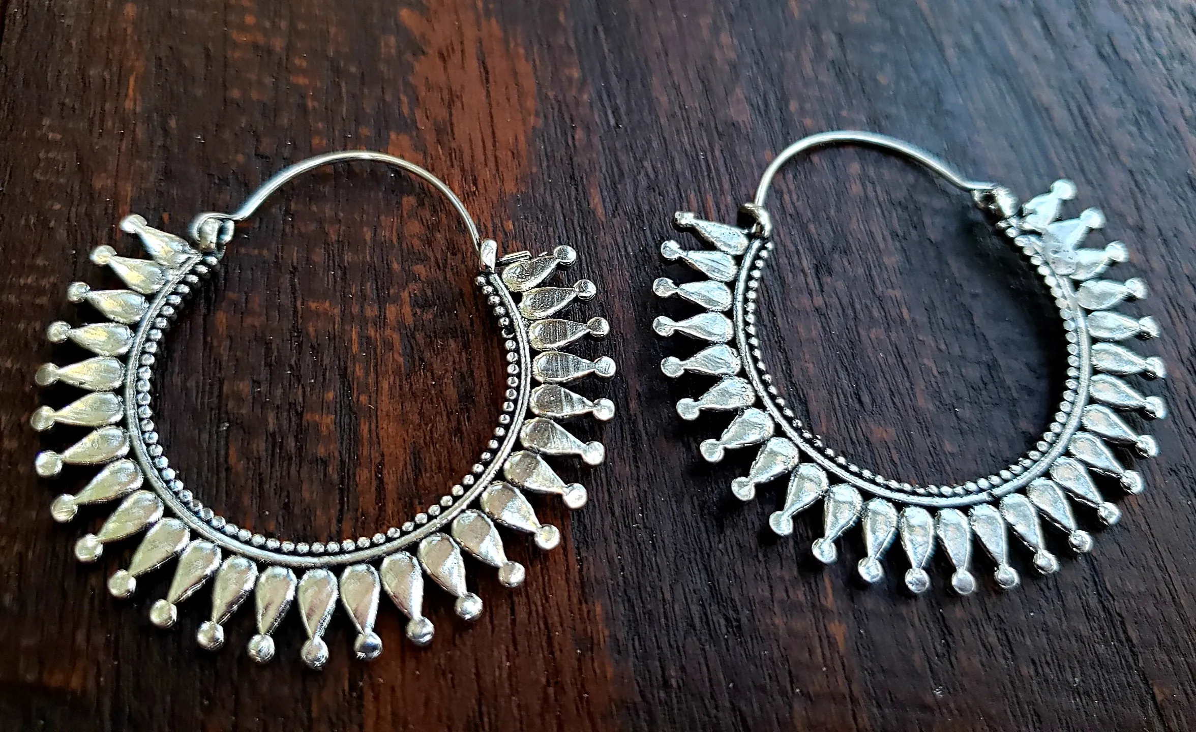 Radiant Hoop Earrings