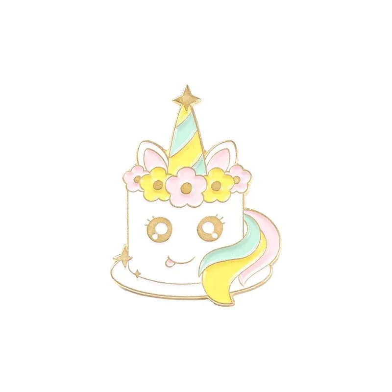 Rainbow Dessert Enamel Pin Set