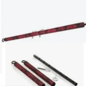 Red and Black Damask Adjustable Spreader Bar