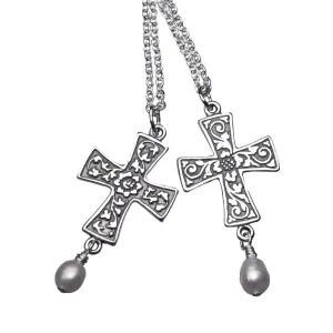 Renaissance Cross Necklace