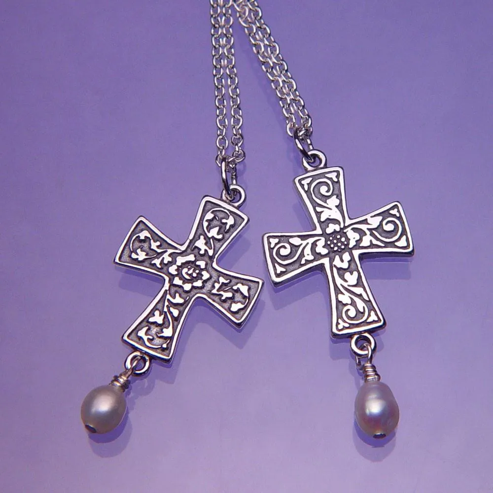 Renaissance Cross Necklace