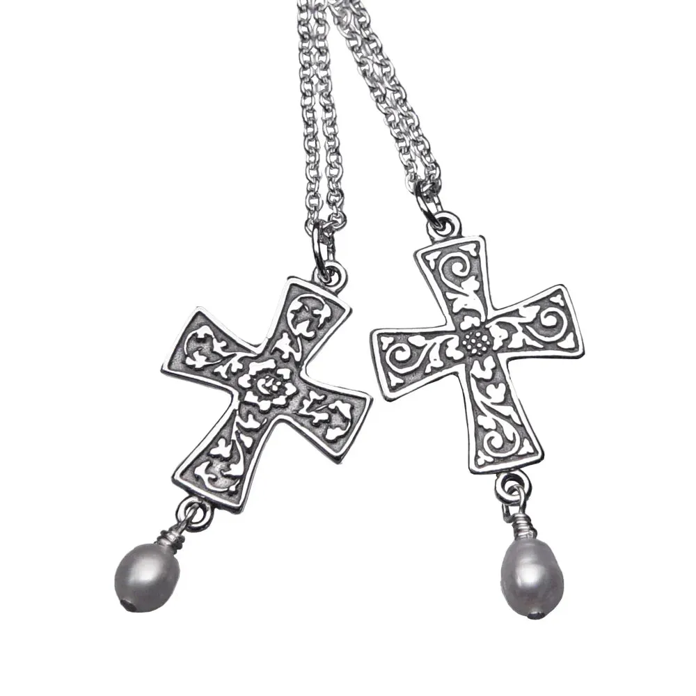 Renaissance Cross Necklace
