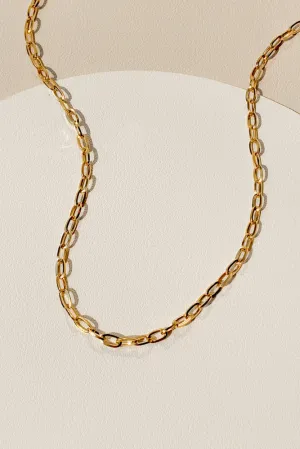 Reo Link Chain Necklace (Stainless Steel)