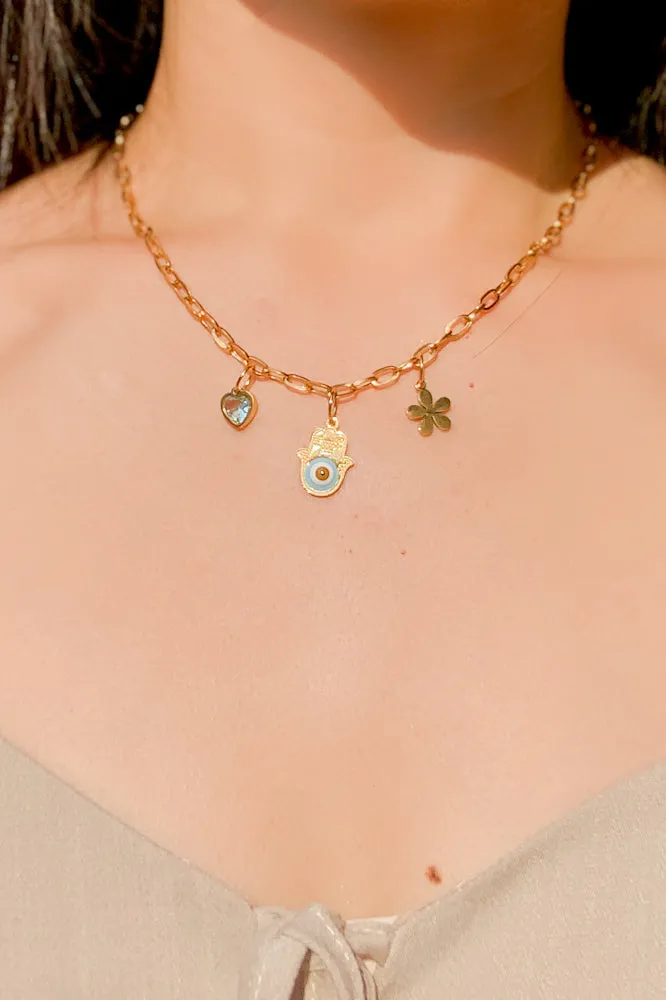 Reo Link Chain Necklace (Stainless Steel)